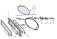 Speedometer and Drive Cable